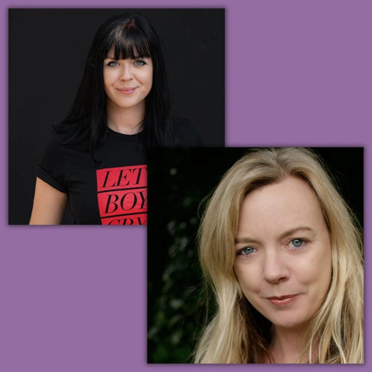 Porträt der Autorinnen Fallwickl und Miller aus dem signierten BUNDLE - SMASH THE PATRIARCHY, erhältlich in der Kategorie Bücher.