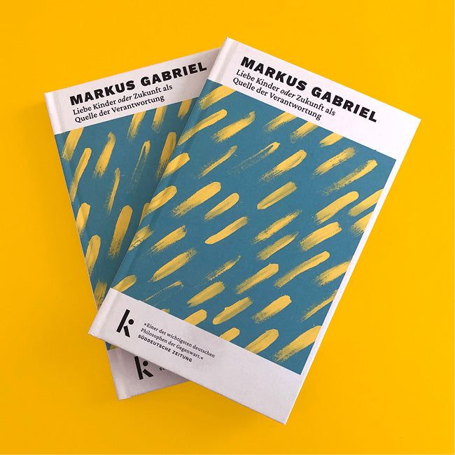 Foto von »Liebe Kinder oder die Zukunft als Quelle der Verantwortung« zwei mal Vorderseite, übereinander, von vorne.