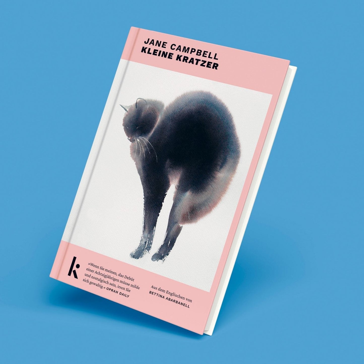 Mockup von »Kleine Kratzer«, Cover von vorne.
