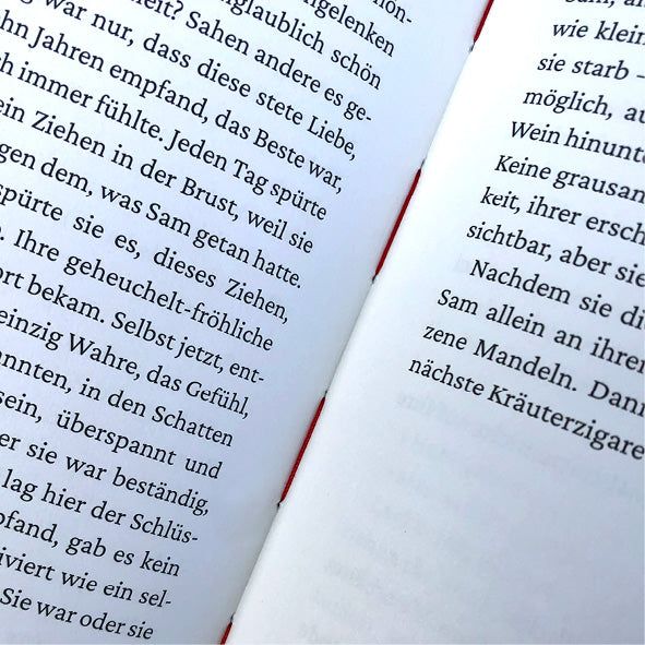 Ausschnitt der mittleren Seiten von »Unberechenbar«.