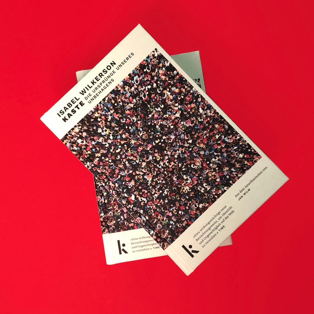 Foto von »Kaste«, zwei mal Cover übereinander.