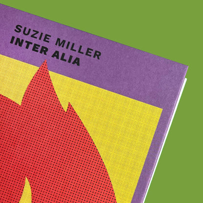 Detailaufnahme des oberen Cover-Bereichs von „Inter Alia“ mit Autorenschaft und Buchtitel in fetter Typografie.