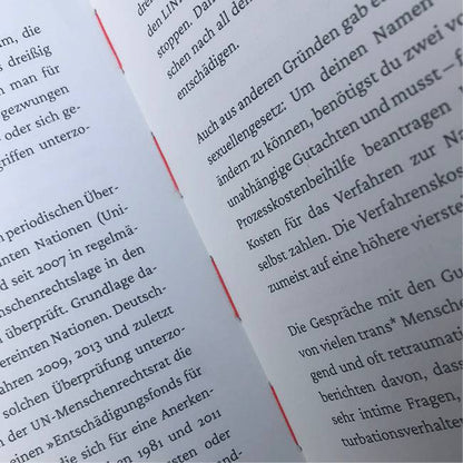 Ausschnitt von Seiten aus der Mitte von »Lieber Jonas oder der Wunsch nach Selbstbestimmung«