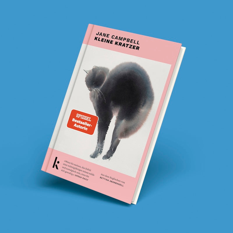 Mockup von »Kleine Kratzer«, Cover von vorne. 